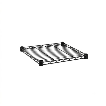 Square Wire Shelf for Black Wire Shelving - D450mm