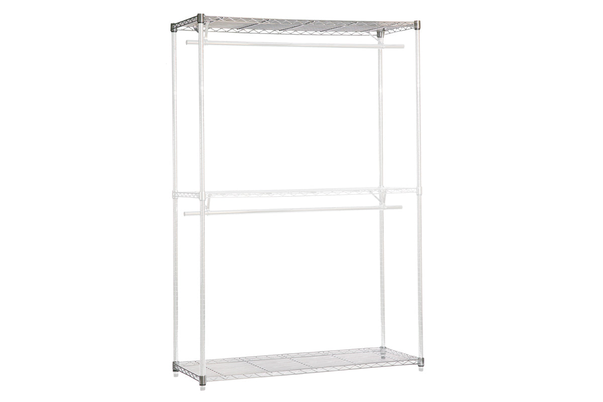 .. but we recommend a top and bottom shelf