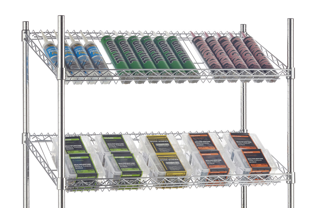 Slanted Shelving