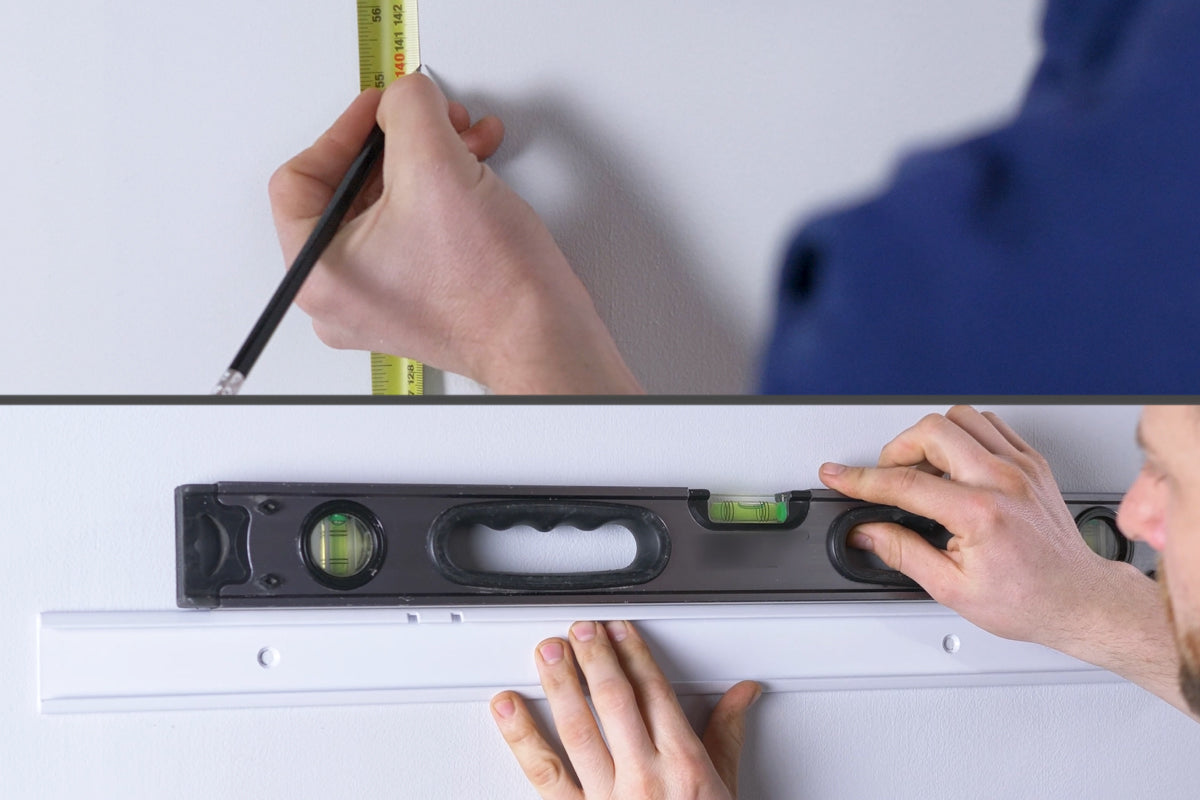 3. Measure the height of the Wall Track