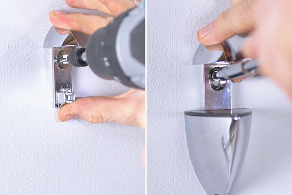 3. Affix both Brackets
