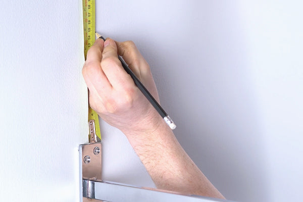 1. Measure up from the Support Arms