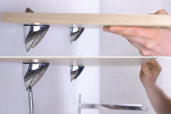 4. Add Shelves to Brackets