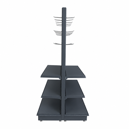 Dark Grey RAL 7015 gondola end view