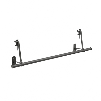 Carbon grey hanging rail and support brackets