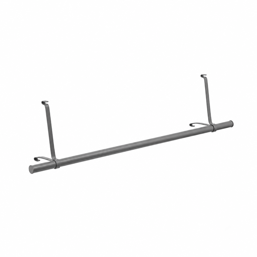 Carbon Grey Wire Clothes Rack 900mm wide