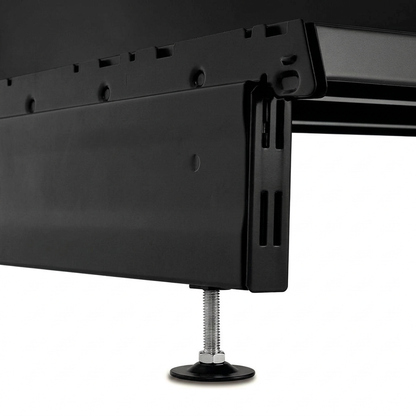 Black Retail Wall Shelving - 5 x H2100mm Bays With 470mm Base Shelf