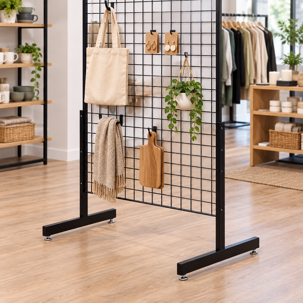 Proposed retail display lifestyle image of the Black T-Legs