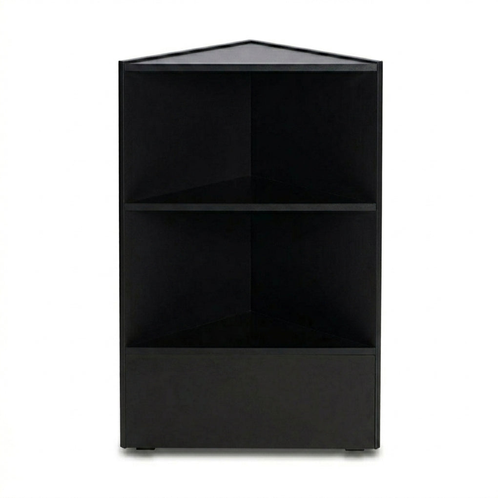 Black Shop Corner Counter and Till Unit Bundle - Silhouette Range