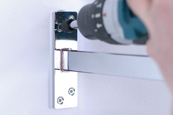 4. Screw the Arm to the wall