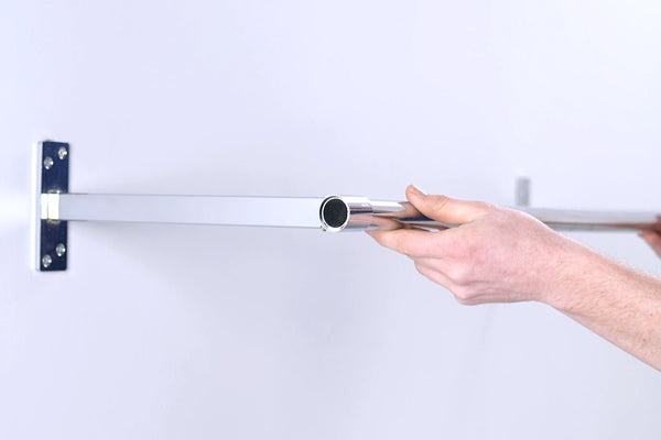 7. Insert Tubes into Support Arms